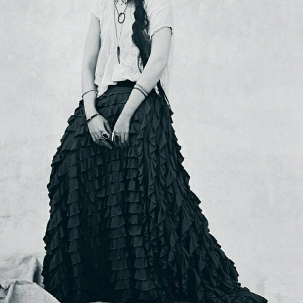 Free people Lydia skirt xs magnolia pearl sold